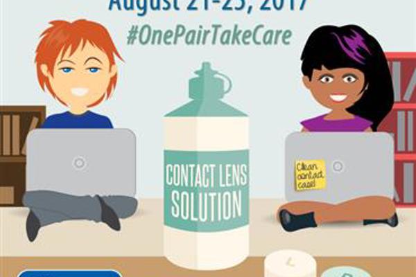 Contact Lens Health Week Aug. 21-25